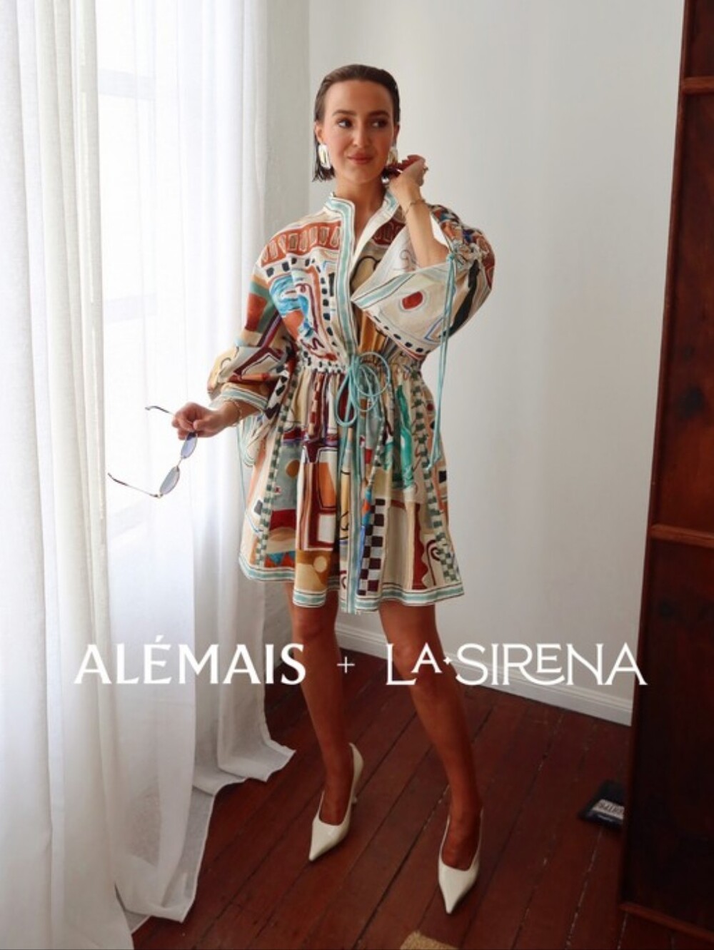 New Alemais x La. Sirena Exclusive Michelle Mini Dress Size 8US/12AUS - Picture 2 of 12